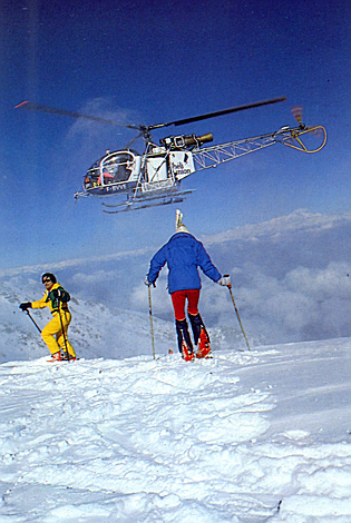 Halley Sking in Gulmarg